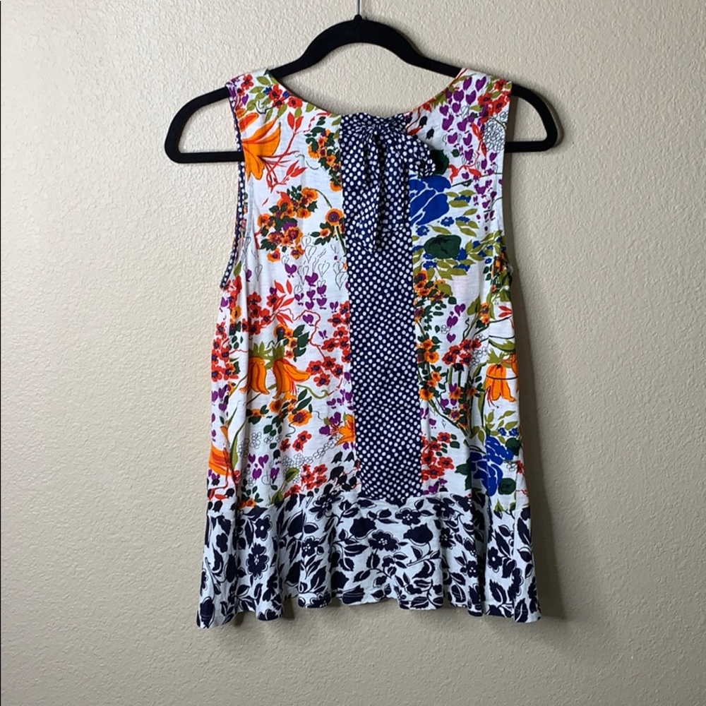 Anthropologie Postmark Cultivars Floral Top - Picture 4 of 6